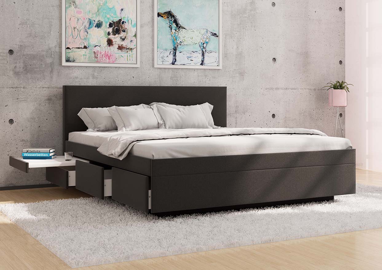 Wasserbett Kaufen In Boxspring Mit Schubladen Stuttgart 