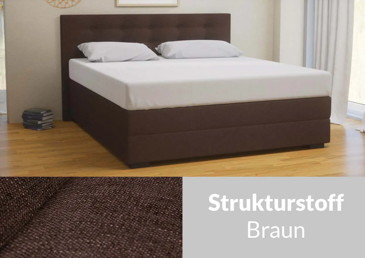 Wasserbett Kaufen Boxspring Optik Frankfurt Strukturstoff Braun 1 Wasserbett Kaufen Boxspring Optik Frankfurt Strukturstoff Braun 1